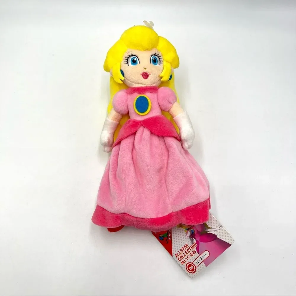 2017‎ Sanei Super Mario All Star Collection - AC05 Princess Peach Plush Doll Toy